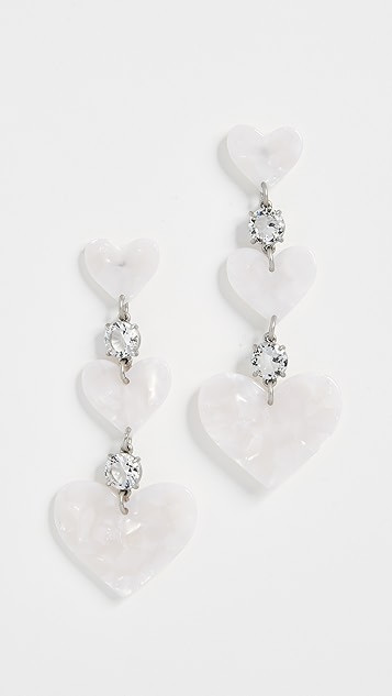 Heart Drop Earrings | Shopbop