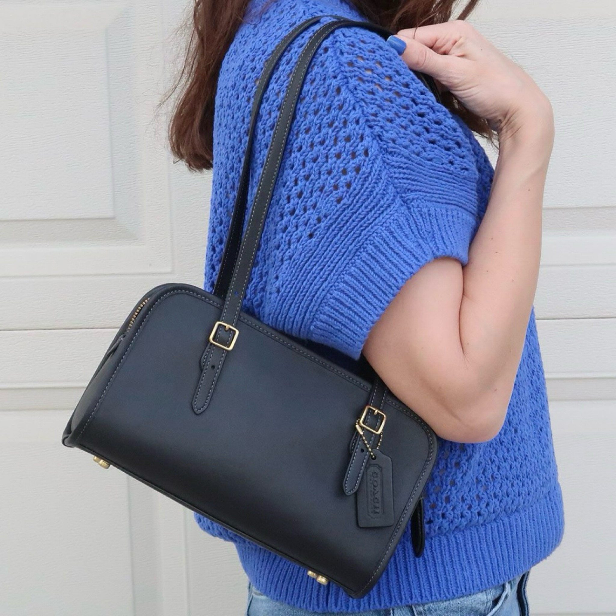 Coach Swing Zip 💙 love this classic satchel. Save this post for an alert when it restocks in summer colors! 🌸

#LTKover40 #LTKitbag #LTKstyletip