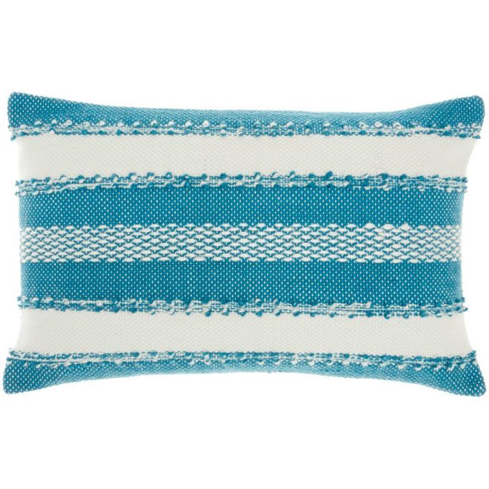 Woven Striped and Dots Indoor/Outdoor Throw Pillow - Mina Victory | Target