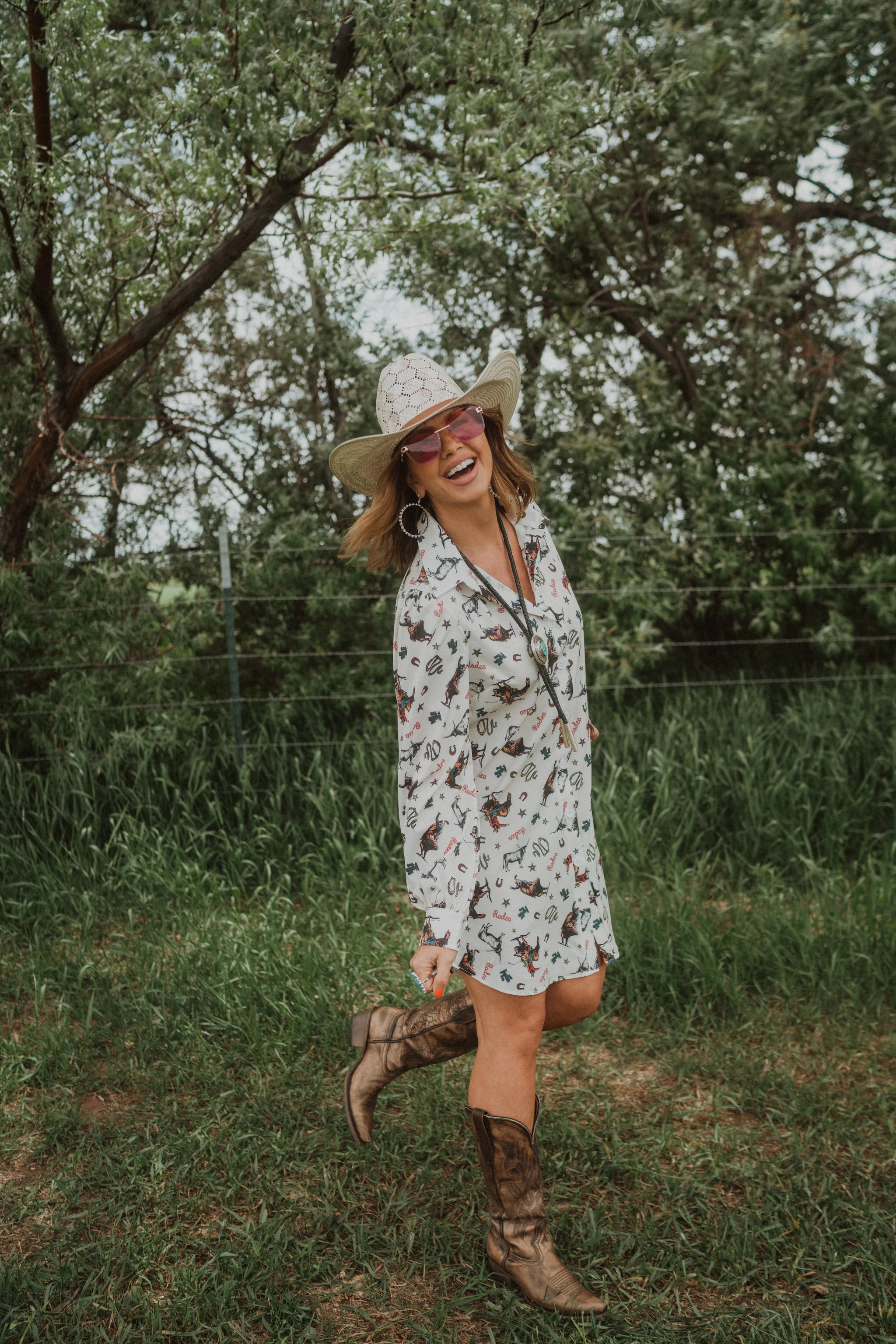 Rodeo Cowgirl Dress | Goldie Lew Jewelry