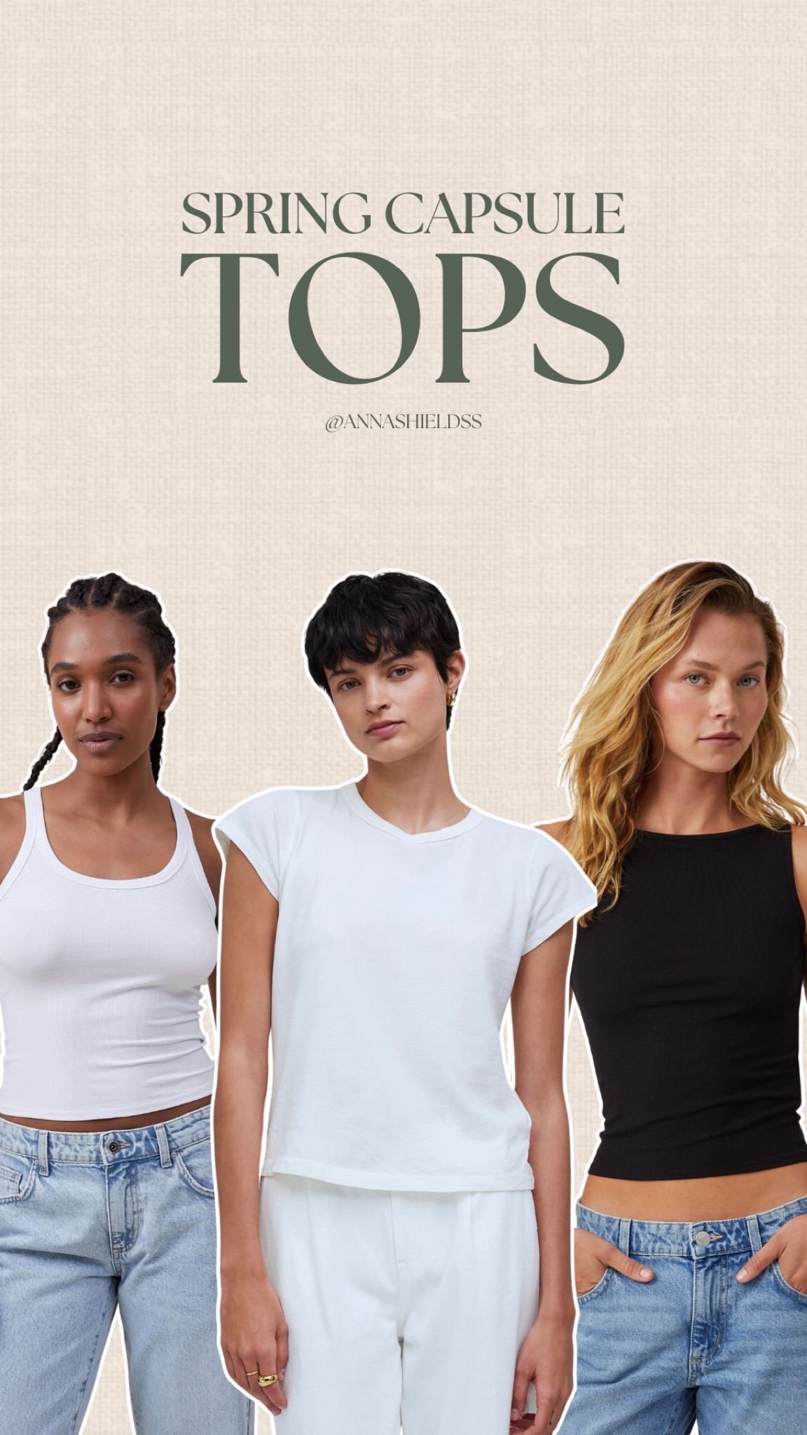 Spring capsule Ep 2: tops! I these are the only tops you will need to make any spring outfit! 

#LTKstyletip #LTKfindsunder100