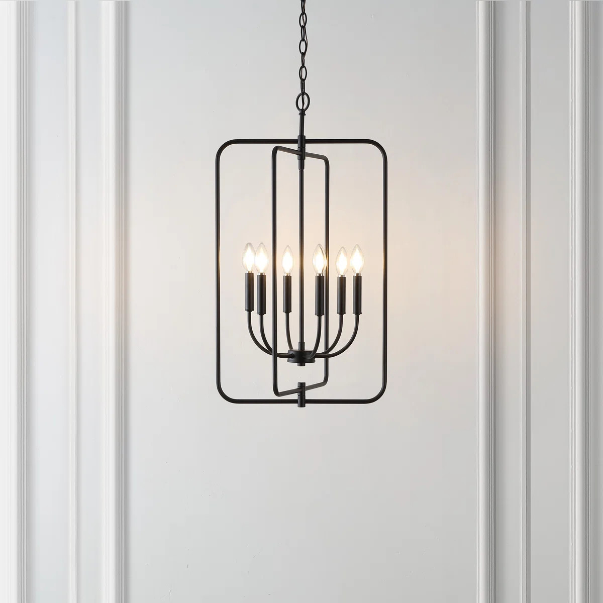 Iniyah 6 - Light Black Candle Style Pendant | Wayfair North America