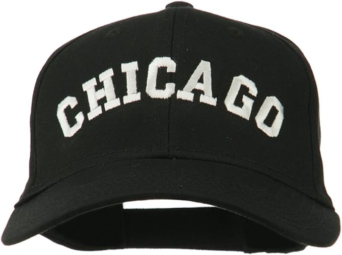e4Hats.com Chicago Illinois State Embroidered Cotton Cap | Amazon (US)
