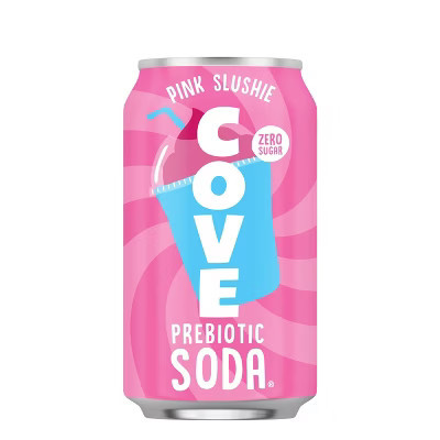 Cove Pink Slush Soda - 12 fl oz: Sugar-Free, Gluten-Free, Prebiotic/Probiotic | Target