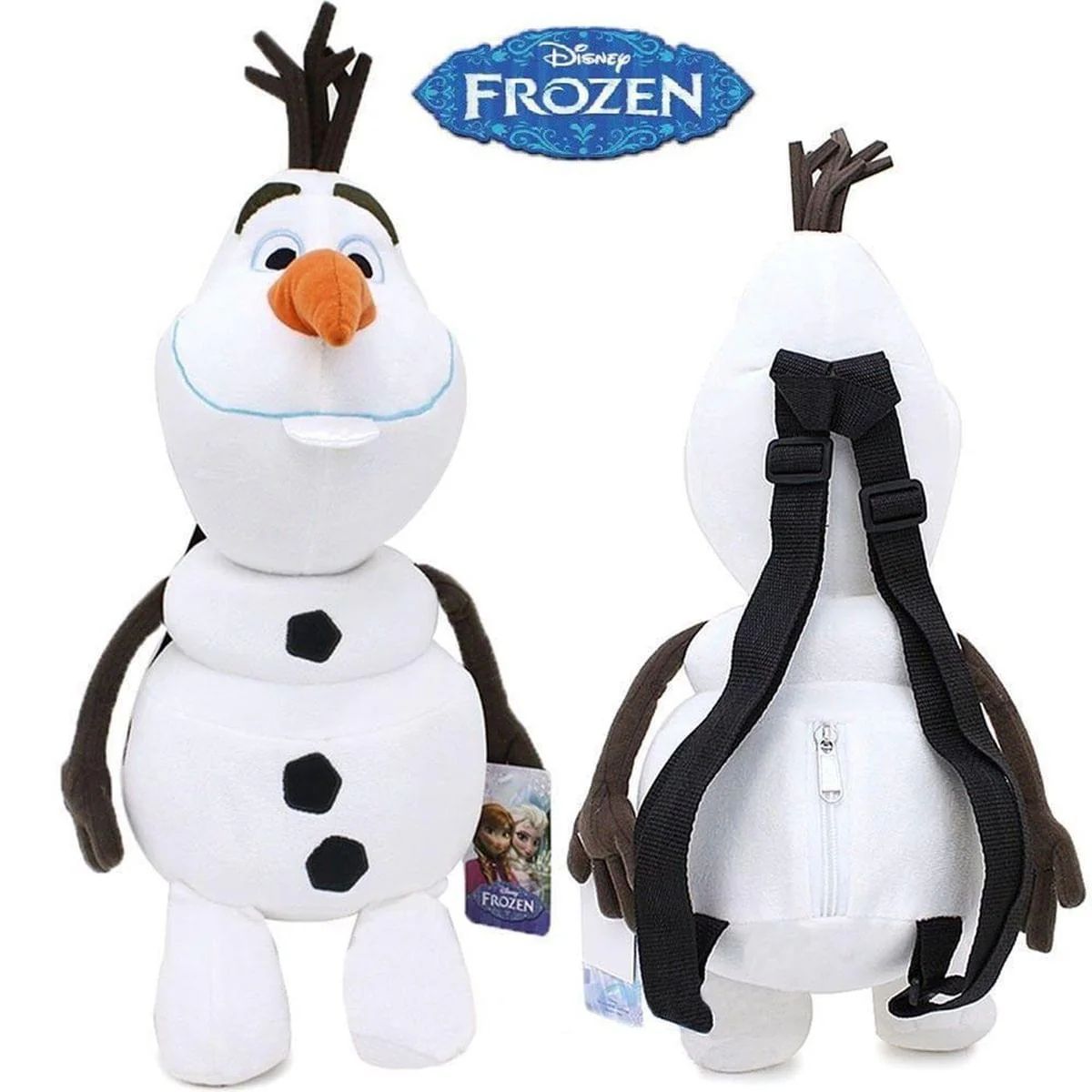 Frozen 17" Plush Backpack- Olaf | Toynk