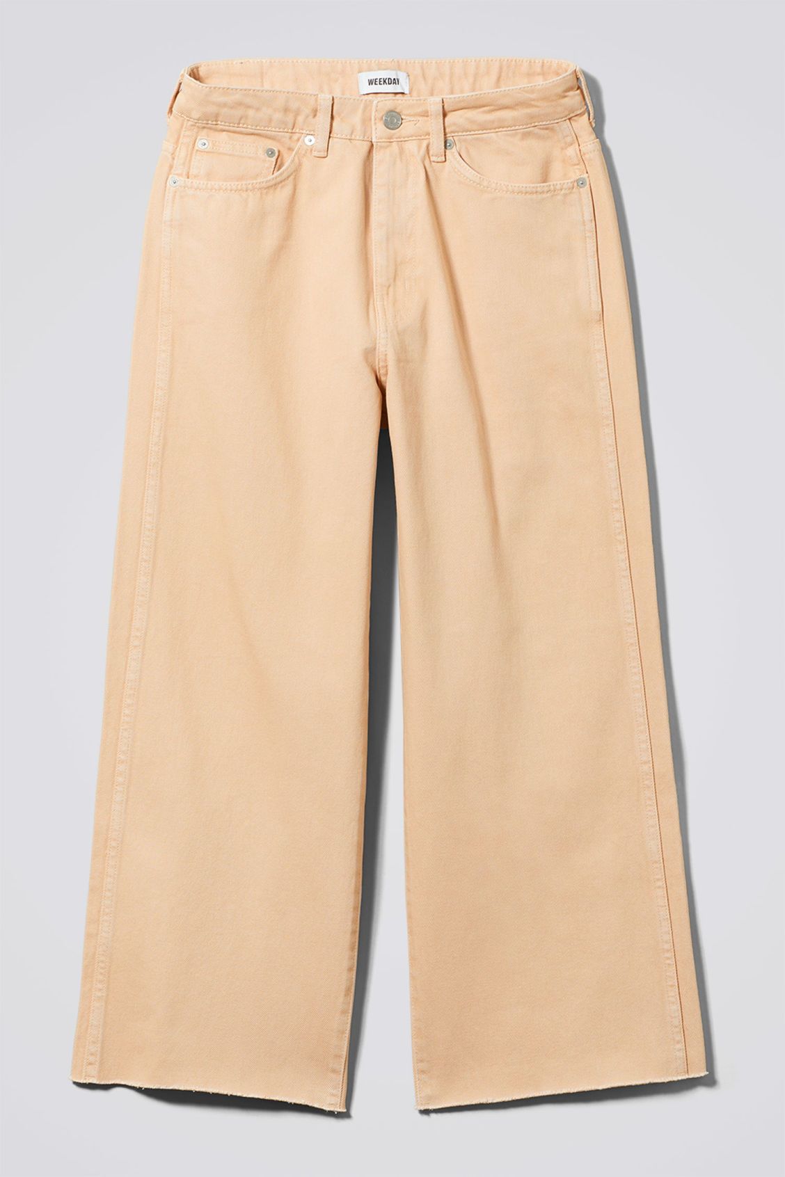 Veer Peach Jeans - Beige | Weekday