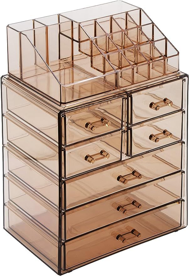 Sorbus Cosmetic Makeup and Jewelry Storage Case Display - Spacious Design - Great for Bathroom, D... | Amazon (US)