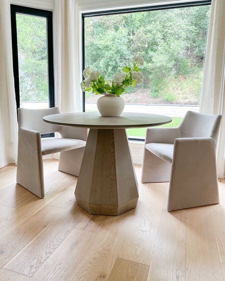 I love our small round dining table in our breakfast nook! This is the 42” and there aren’t many tables make in this size! The quality is absolutely beautiful!

#LTKfindsunder100 #LTKfindsunder50 #LTKhome