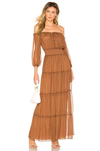 House of Harlow 1960 x REVOLVE Sapphire Dress in Brown from Revolve.com | Revolve Clothing (Global)