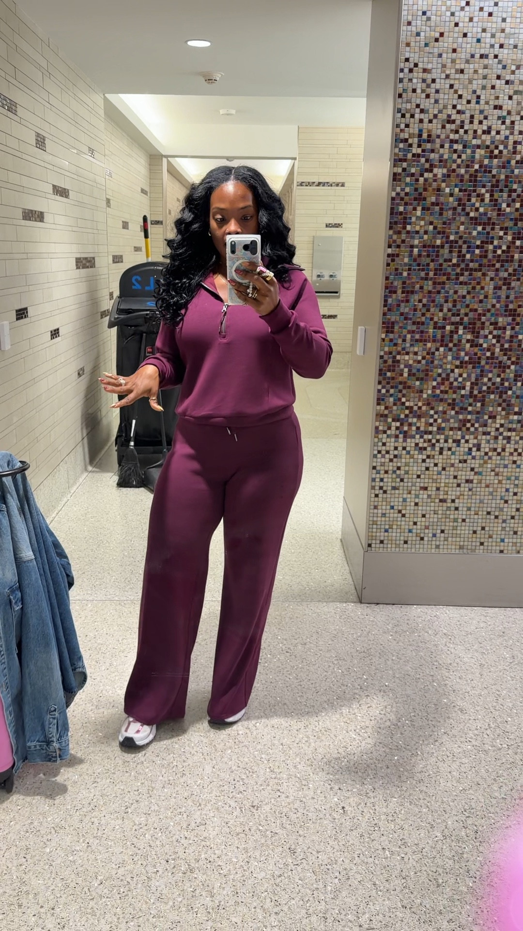 The Spanx Air Essentials is by far my favorite travel set and I love this new plum berry color. Plus it’s on sale right now too! Wearing aesium pant and small top . 

#LTKStyleTip #LTKTravel #LTKSaleAlert