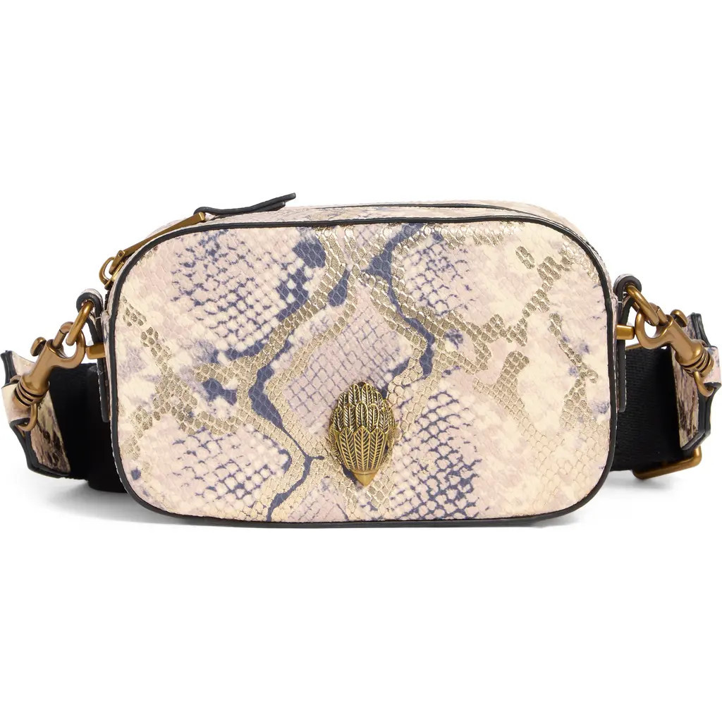 Kurt Geiger London Shoreditch Small Camera Crossbody Bag in Ivory/Gold Combo at Nordstrom Rack | Nordstrom Rack