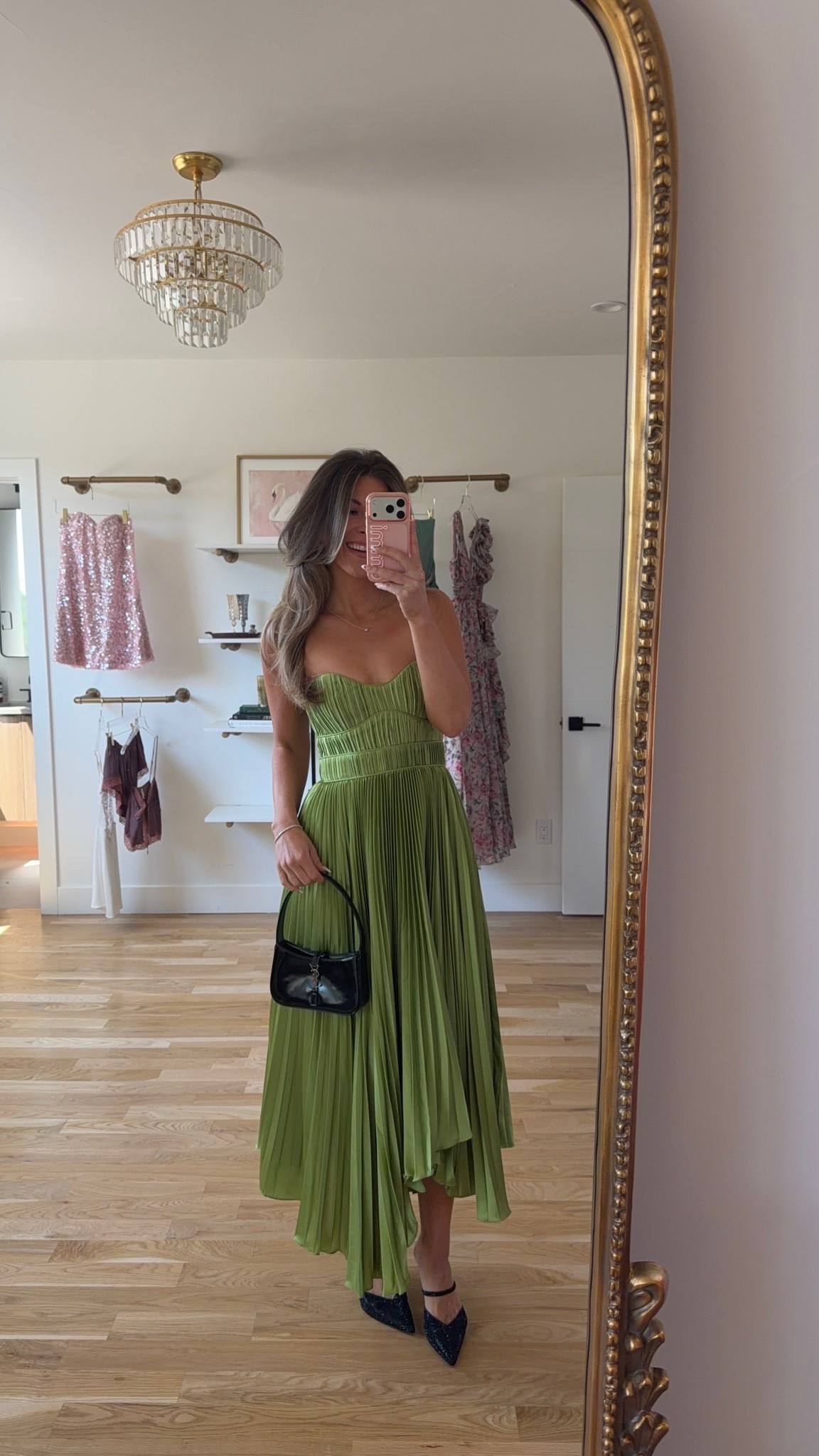 green satin pleated maxi with a sweetheart neckline summer wedding formal event dress 💐💍

Electric picks code: Emerson20

Wearing my normal size small/2 

amazon fashion, amazon dresses, amazon finds, amazon outfit ideas, amazon summer outfits, affordable fashion finds
summer wedding guest dresses, wedding guest dresses, cocktail dresses, semi-formal dresses, black tie wedding guest dresses, destination wedding guest dresses, garden party dresses, wedding guest outfit ideas

#LTKgrwm #LTKSeasonal #LTKWedding