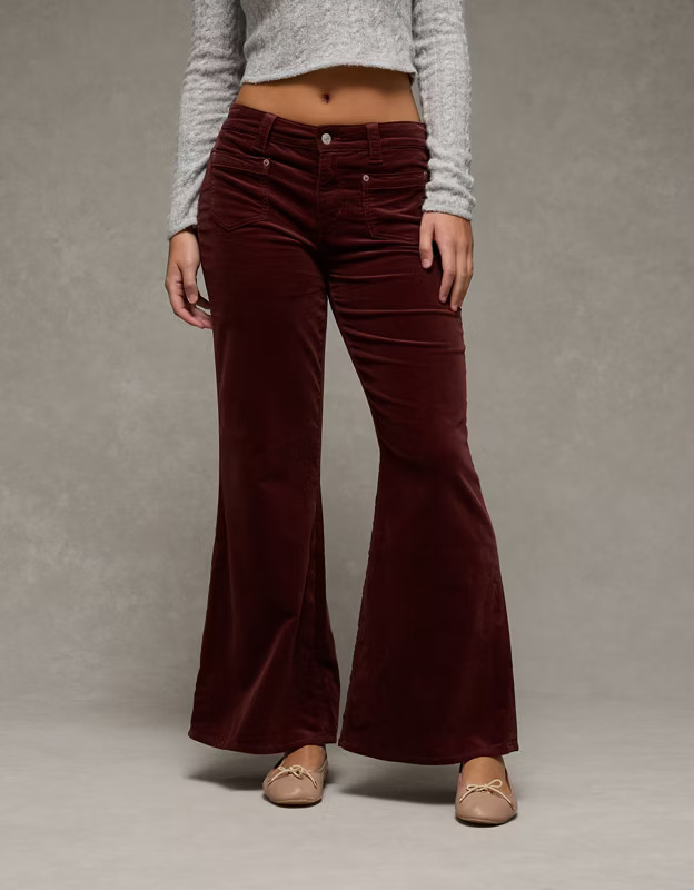 AE High-Waisted Corduroy Flare Pant | American Eagle Outfitters (US & CA)