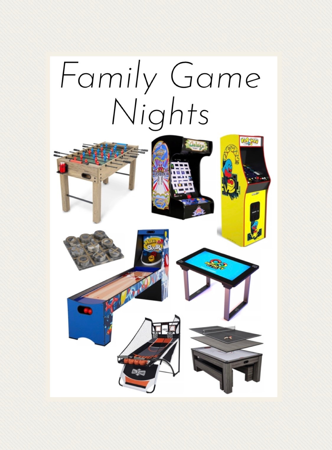 Family game night 



#LTKHoliday #LTKHome #LTKKids
