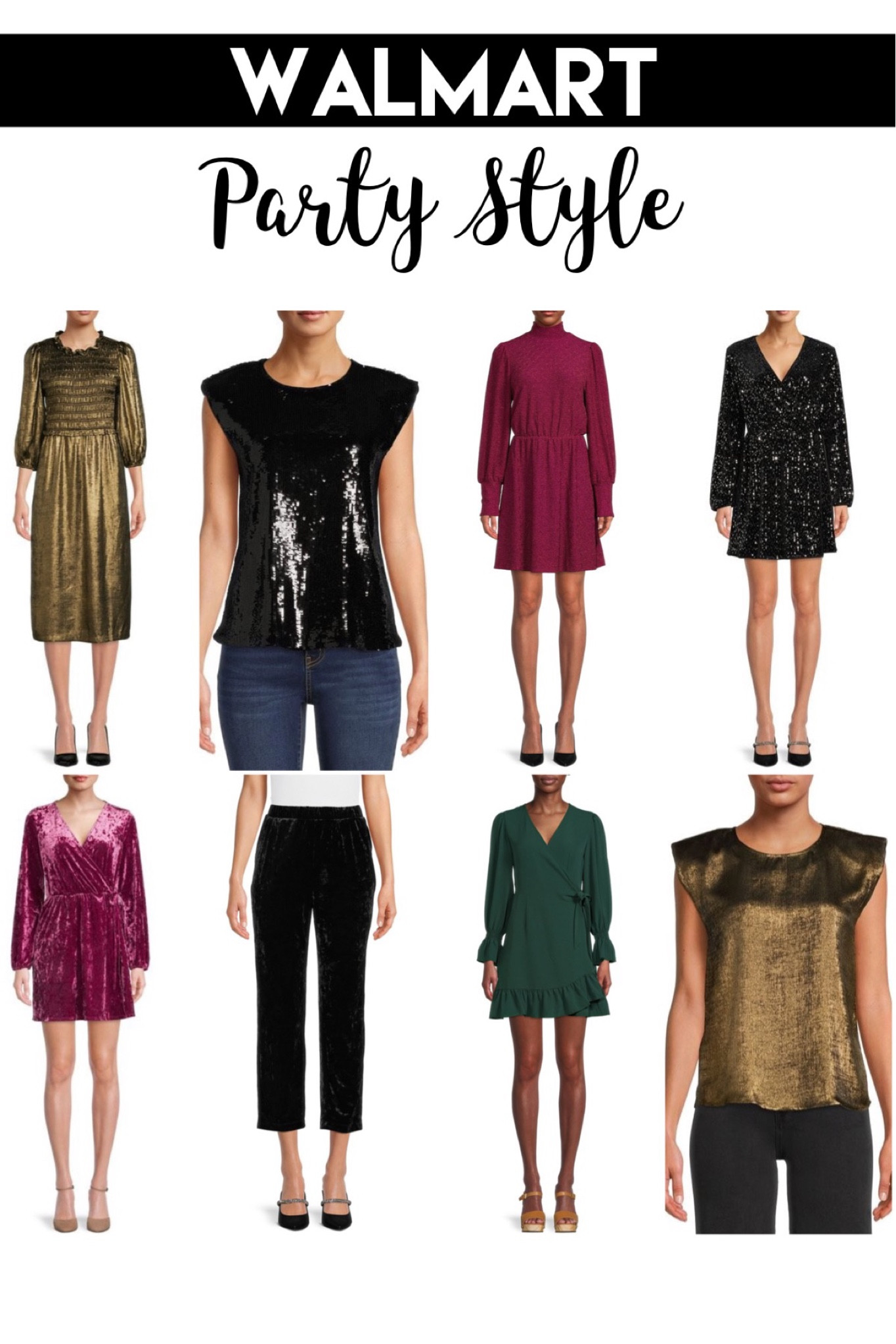 Walmart party style, Walmart dress, wedding guest dress, the get, holiday outfit 

#LTKstyletip #LTKunder50