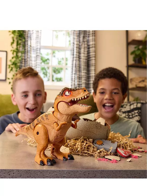 JURASSIC WORLD Primal Hatch Interactive Hatching Dinosaur T-Rex | Very (UK)