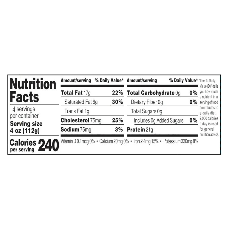 Marketside Organic Grass-Fed Ground Beef, 85% Lean/15% Fat, 1 lb | Walmart (US)