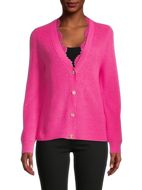 Margaux Ribbed Knit Cardigan | Saks Fifth Avenue OFF 5TH