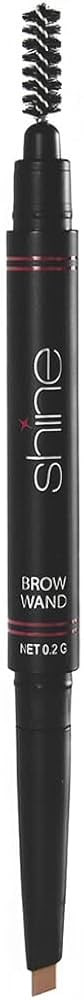 Shine Cosmetics Brow Wand - Brow Pencil, Dual-Sided, Precise, Fine Tip, Shapes, Defines, Fills Br... | Amazon (US)