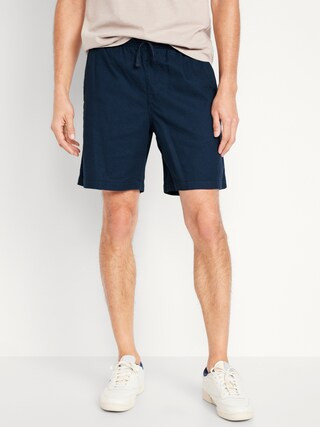 Textured Jogger Shorts -- 7-inch inseam | Old Navy (US)
