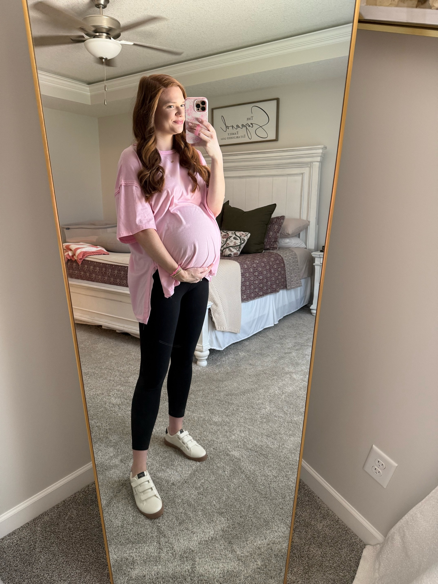 38 weeks pregnant outfit of the day. Maternity finds from Amazon. Crz maternity leggings. Amazon oversized tops  

#LTKShoeCrush #LTKBaby #LTKBump