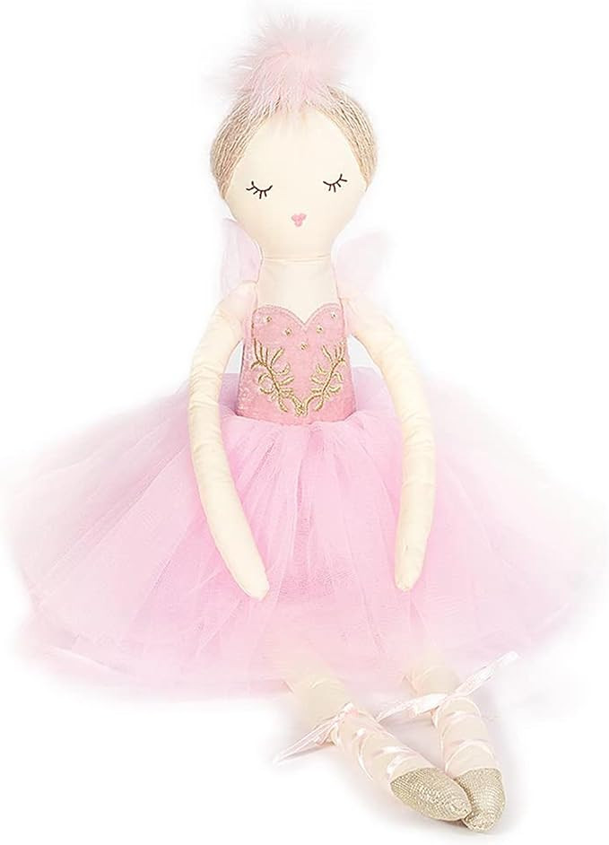 Mon Ami Swan Princess Ballerina Doll - 22", Soft Elegant Plush Doll for Little Girls, Use as Toy ... | Amazon (US)