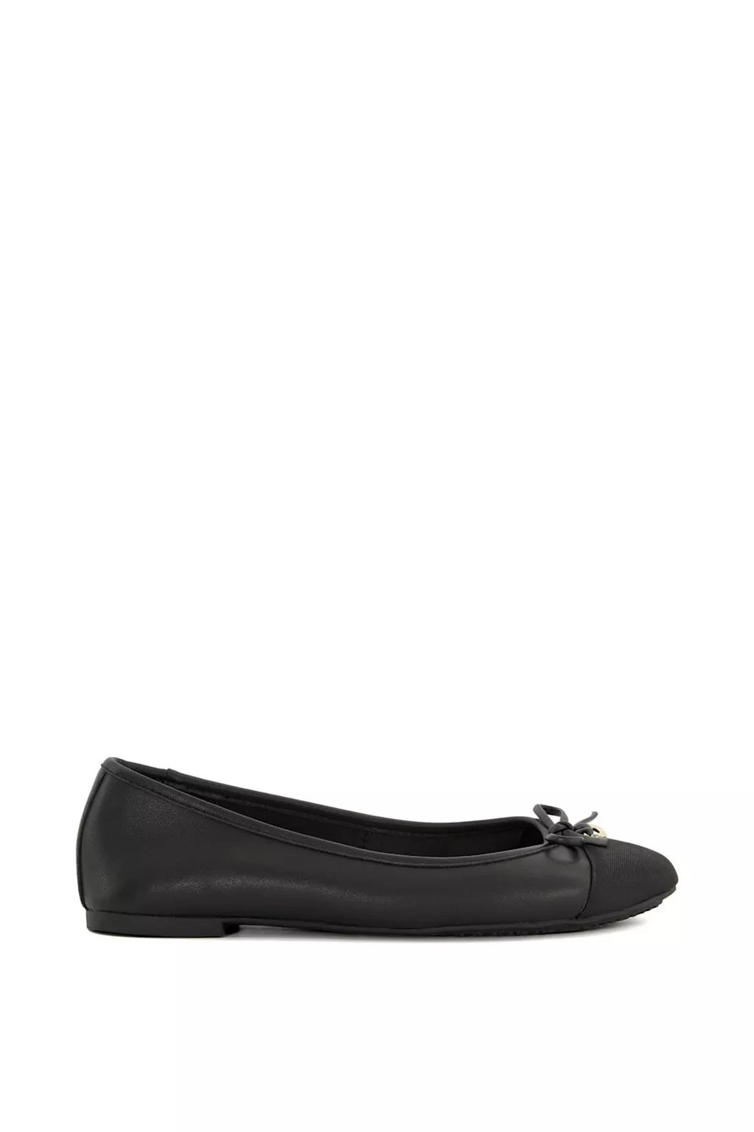 Wide Fit 'Hallo' Leather Ballet Pumps | Debenhams UK