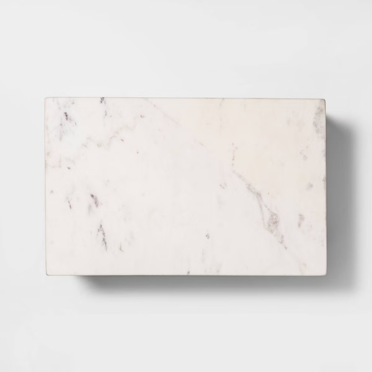 13.4" x 8.4" x 4.1" Marble Serving Stand Gold - Threshold™ | Target