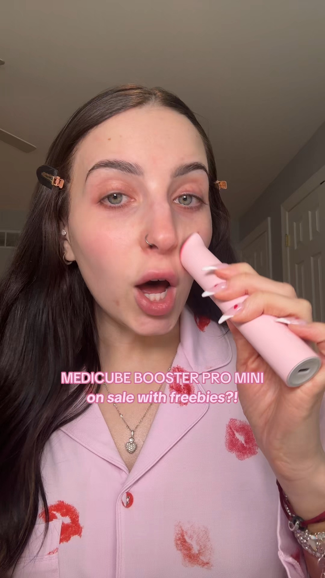 Glass skin!
Medicube Mini Booster Pro
#medicube #minibooster #athomeskincare #glowbooster #skincareabsorption #teenskincare #koreanskincare 

#LTKSaleAlert #LTKOver40 #LTKBeauty