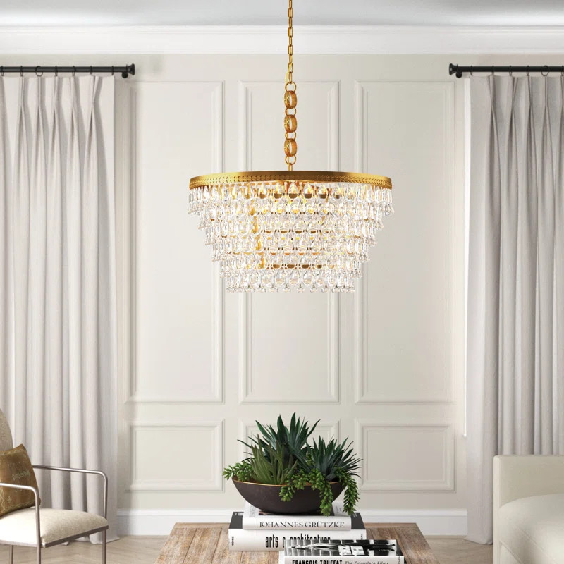 Beno 6 - Light Dimmable Tiered Chandelier | Wayfair North America