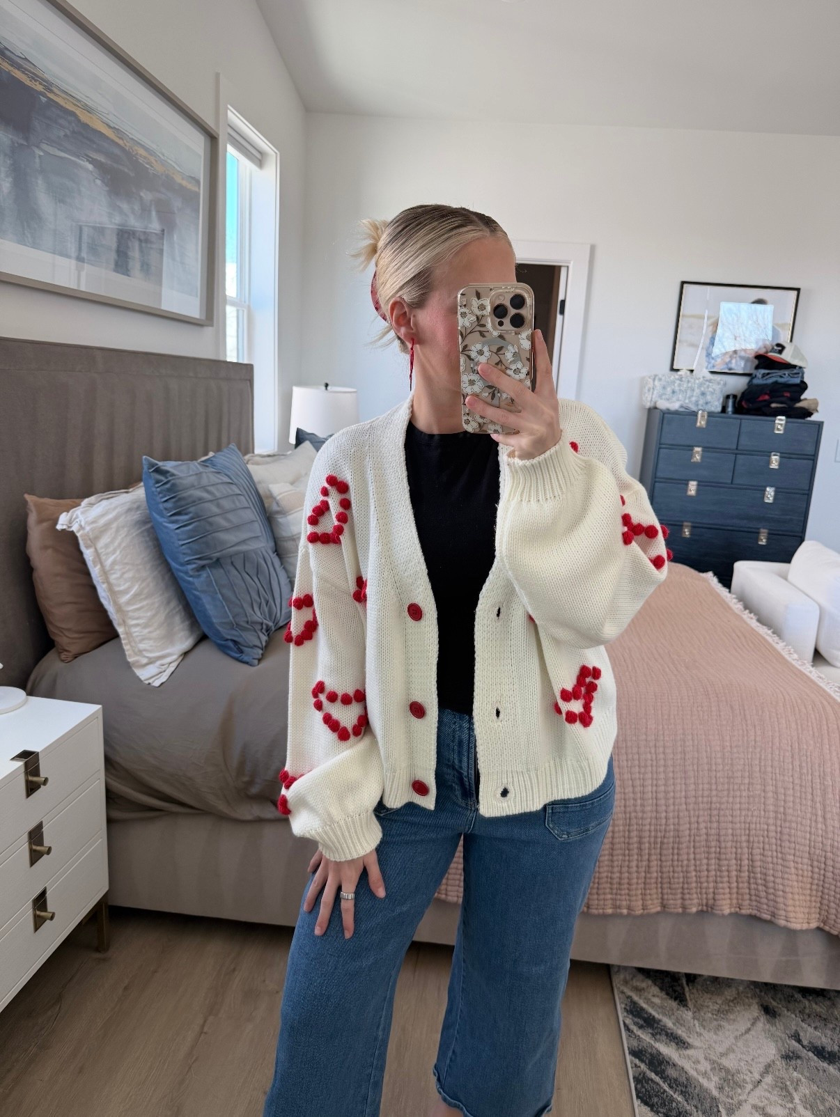 OOTD!
Sweater originally from Pink Lily but linked a similar! 

#LTKootd #LTKValentine #LTKSeasonal