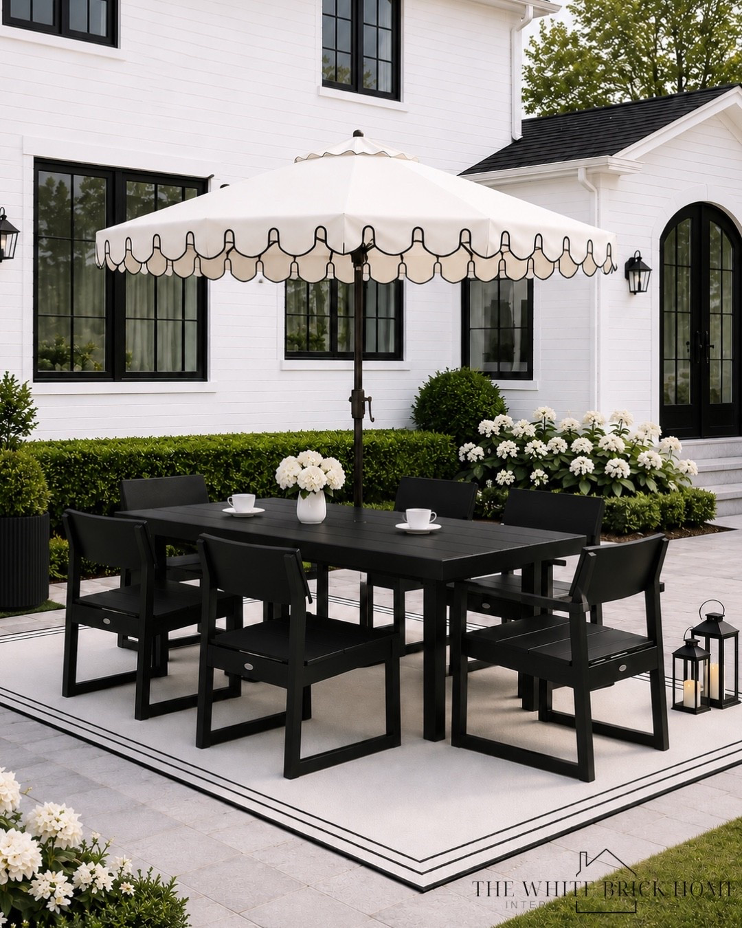 Loving this patio science from wayfair! A durable patio dining set that will last a lifetime, along with coordinating outdoor umbrellas that are beautiful and on sale! 
🖤🖤
Patio, patio furniture, outdoor dining, outdoor dining ideas, outdoor decor, outdoor rug, outdoor finds, home design, home decor, porch furniture, outdoor living, outdoor porch decor, patio, porch, patio set, outdoor dining furniture, polywood, home decor ideas, wayfair, wayfair finds, outdoor furniture wayfair.

#LTKSeasonal #LTKSaleAlert #LTKHome