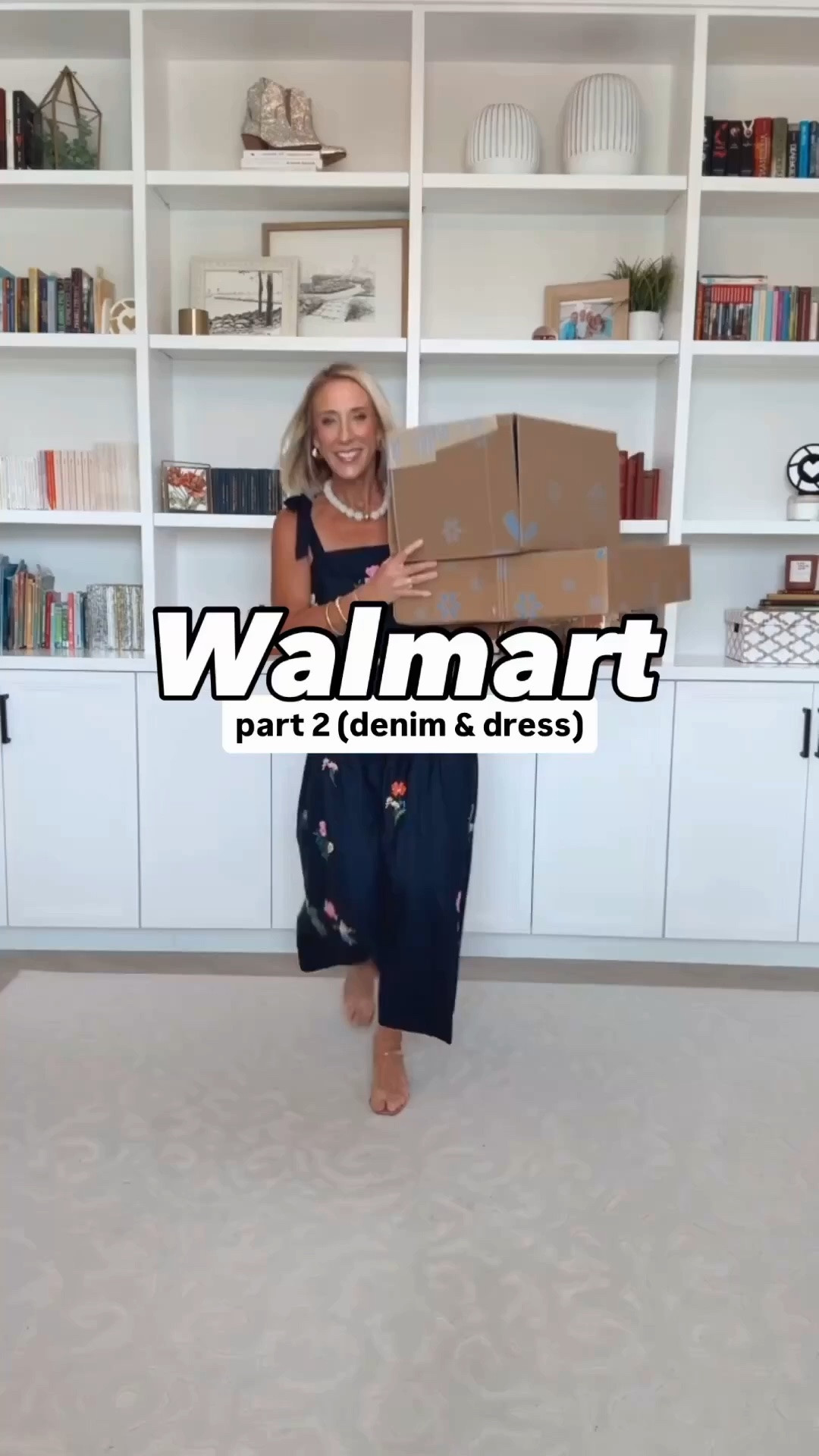 Walmart - part 2 (denim & dress) * Embroidered Cotton Sleeveless Maxi Dress - size XS. $38. 2 colors. 1. Floral Wide Leg Boyfriend Jeans - size 2 (runs big). $36.50. * Crochet Tee - size Small (should have done an XS). $28.50. 2. Pull On Wide Leg Pant - size XS. $27.50. 3. Henley Tank Top - size XS. $16. 4. High-Rise Star Print Bootcut Jeans - size 2. $30. 5. Flutter Sleeve Top - size XS. $26.50. 2 colors. 6. FeatherStretch Sleeveless Maxi Dress - size XS. $26. 2 colors.

#LTKOver40 #LTKPetite #LTKSeasonal #LTKSeasonal #LTKOver40