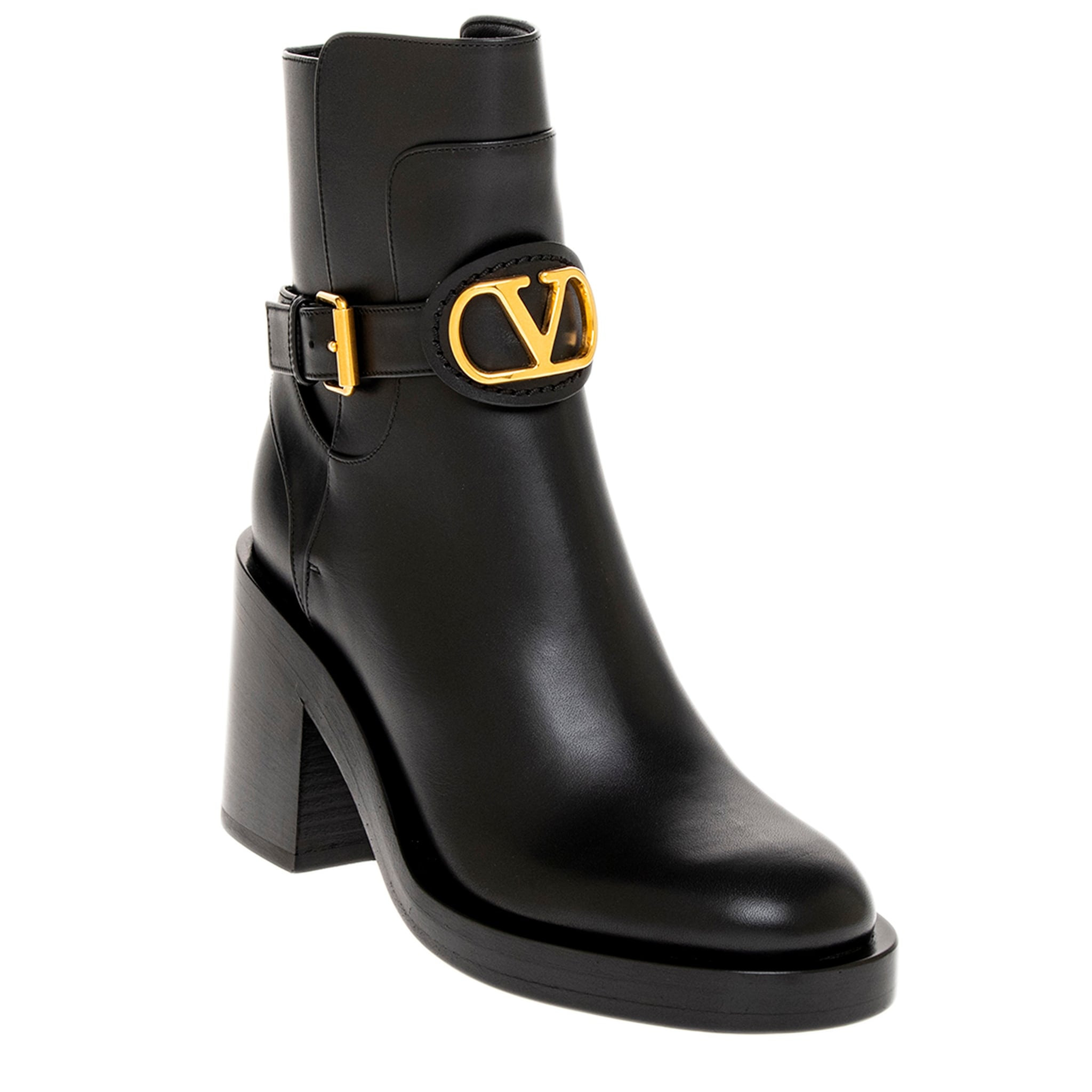 Valentino VLogo Signature Ankle Boots | Overstock