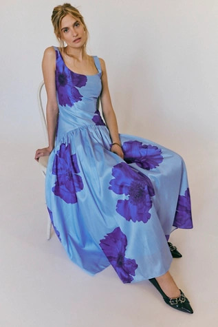 Hutch The Ridge Printed Dress | Free People (Global - UK&FR Excluded)