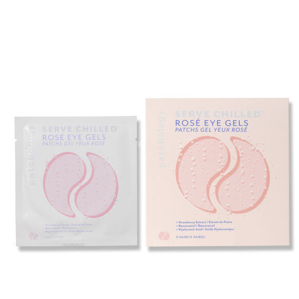 Serve Chilled Rosé Eye Gels | Space NK - IE