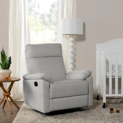 Ethan Swivel Recliner in Performance Fabric | Wayfair North America