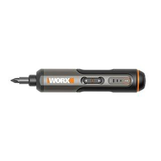 Worx 4-Volt Max Lithium-Ion Cordless Rechargeable Screwdriver Kit with Charger, Hard Shell Case a... | The Home Depot
