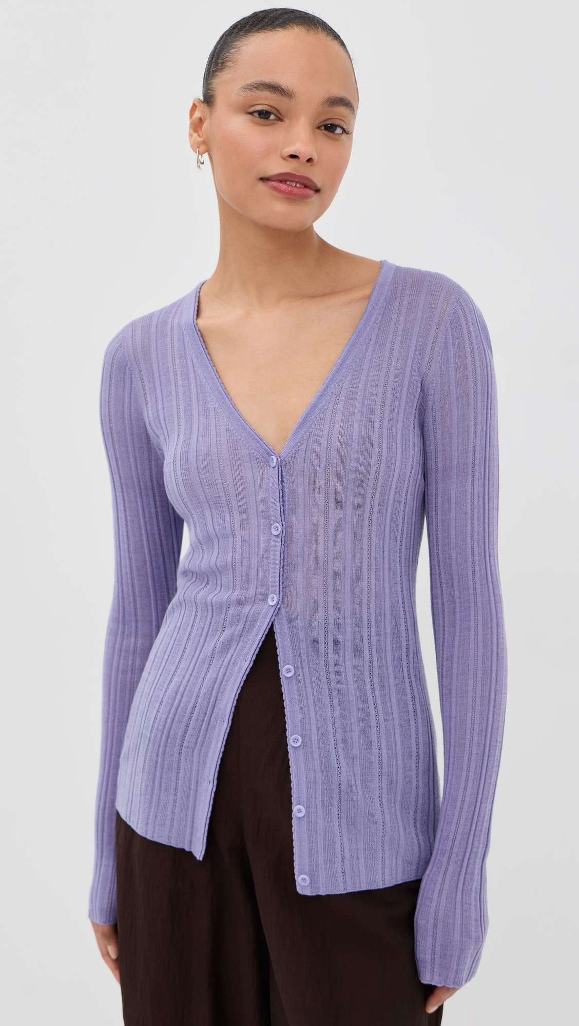 Novel Rib Cardigan | Shopbop