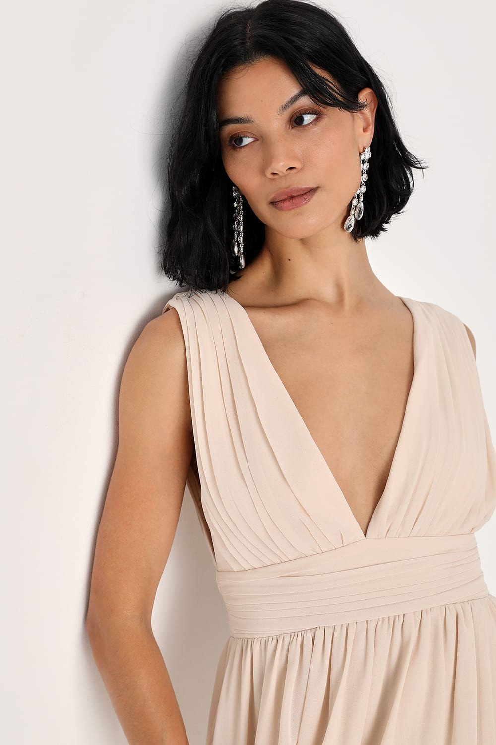 Heavenly Hues Cream Maxi Dress | Lulus (US)