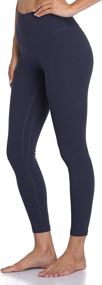 Colorfulkoala Women's Essential Basic Leggings High Waisted Buttery Soft Yoga Pants 25'' / 28'' | Amazon (US)
