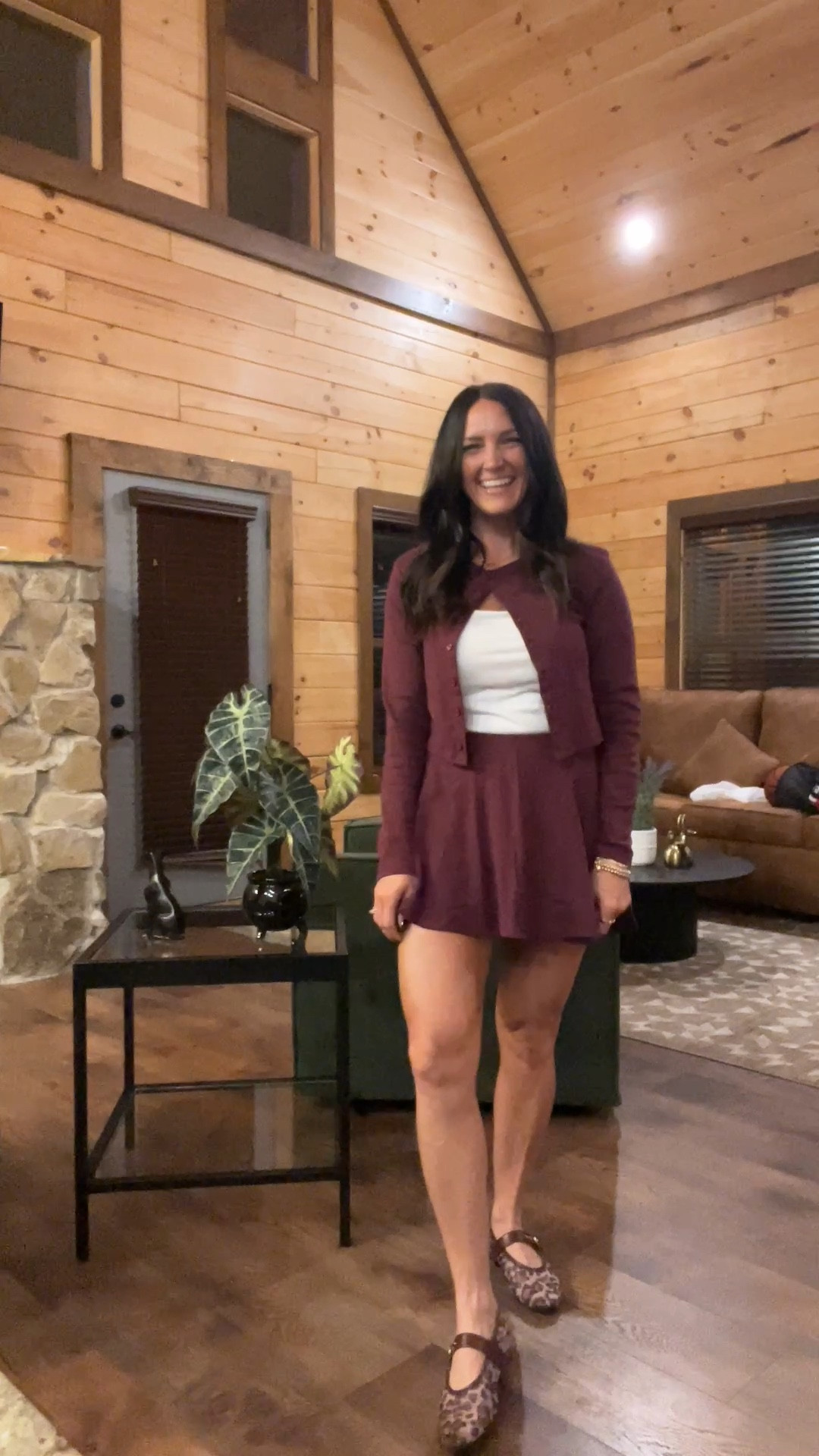 Tonight’s dinner outfit! Casual and comfy with this skirt with built in shorts and matching cardigan under $20! Also comes in black. 



#LTKOver40 #LTKPetite