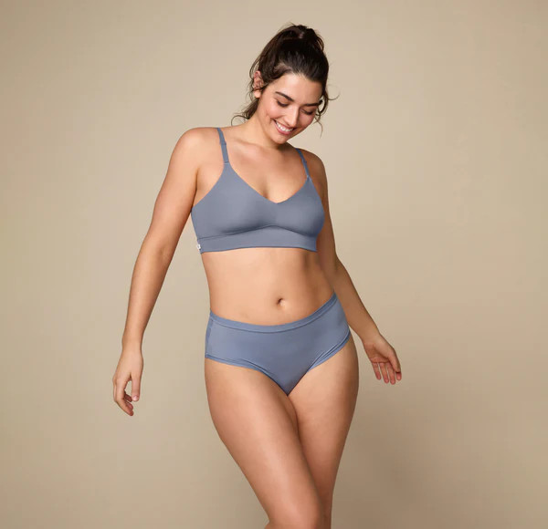 Bliss Triangle Bralette - Steel | Harper Wilde