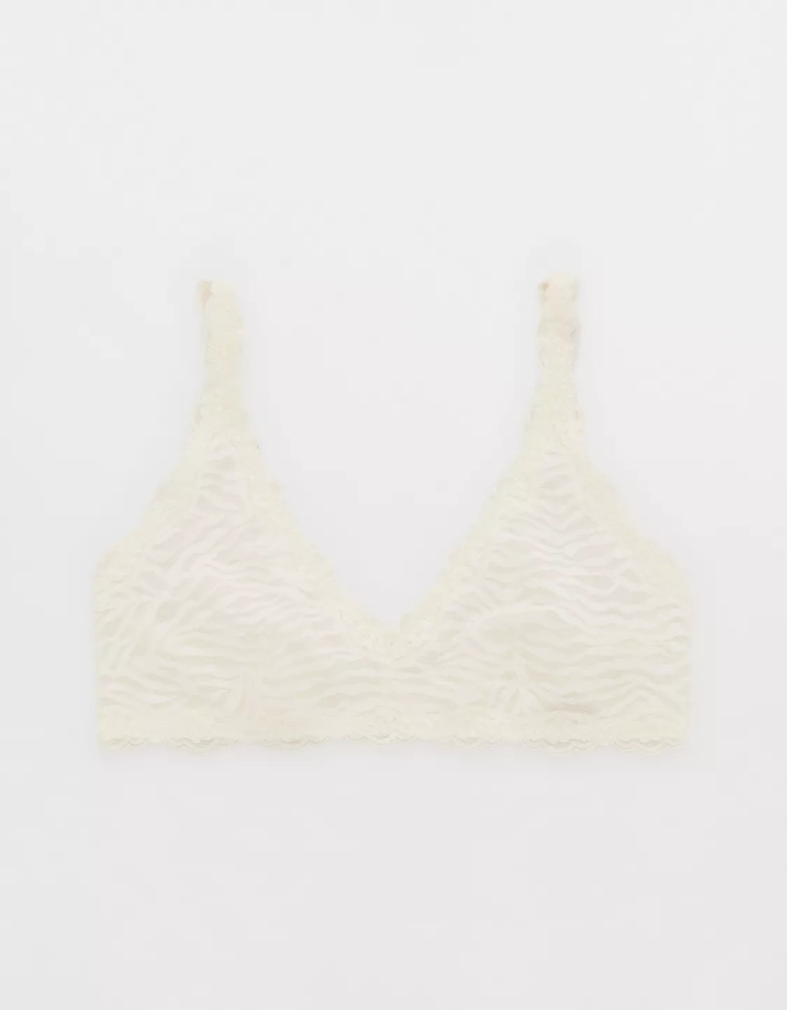 Show Off Zebra Lace Scoop Bralette | Aerie