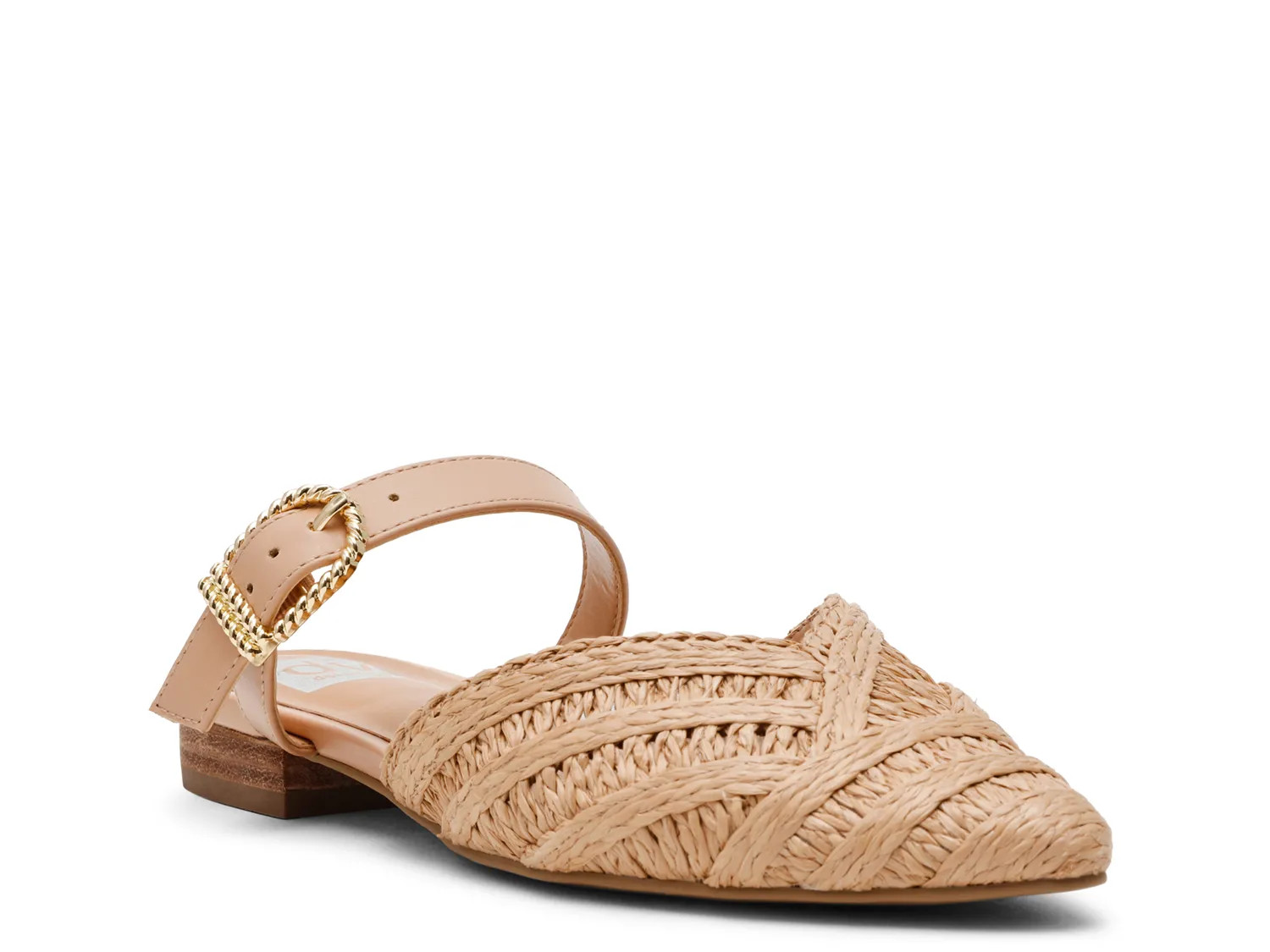 DV by Dolce Vita Domain Mule | Women's | Natural Raffia | Size 6 | Flats | DSW