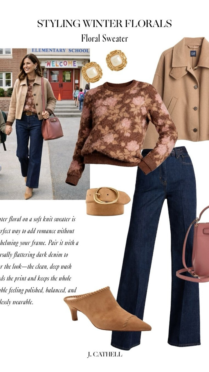 Winter florals, but styled for real life ❄️🌸 This edit is all about balancing soft, feminine prints with cozy layers and polished staples—think florals paired with knits, boots, and structured outerwear for a look that feels fresh all season long. Save this for winter outfit inspiration and tap to shop each floral piece styled in an easy, elevated way.

#LTKStyle #WinterFlorals #FloralOutfits #ColdWeatherStyle #LTKFinds #ChicWinter #EverydayStyle #LayeredLooks #StyleInspo 

 

#LTKdayinmylife #LTKootd #LTKOver40