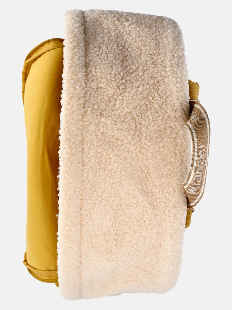 Wrangler Unisex 17" Plush Almond Milk Sunset Backpack, Beige | Walmart (US)