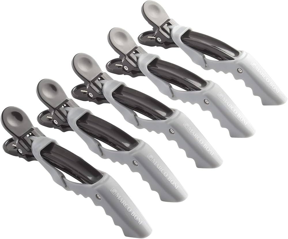 Marco Boni Clips Crocodilo Para Cabelos 8218 Preto 5 Unidades | Amazon (BR)
