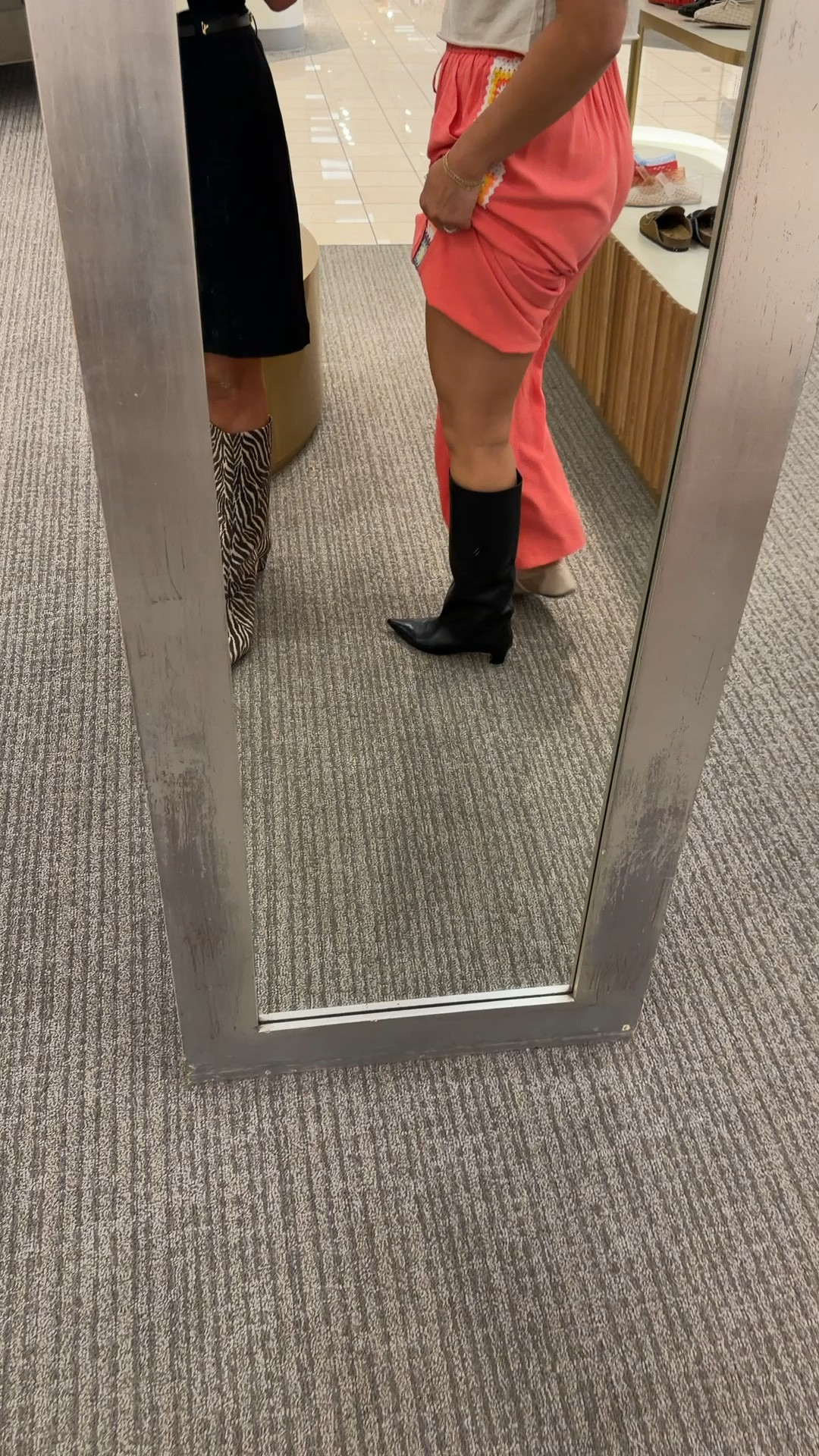 These. Boots are sooo cute on! Love the low heel and I got my regular size !

#LTKootd #LTKOver40