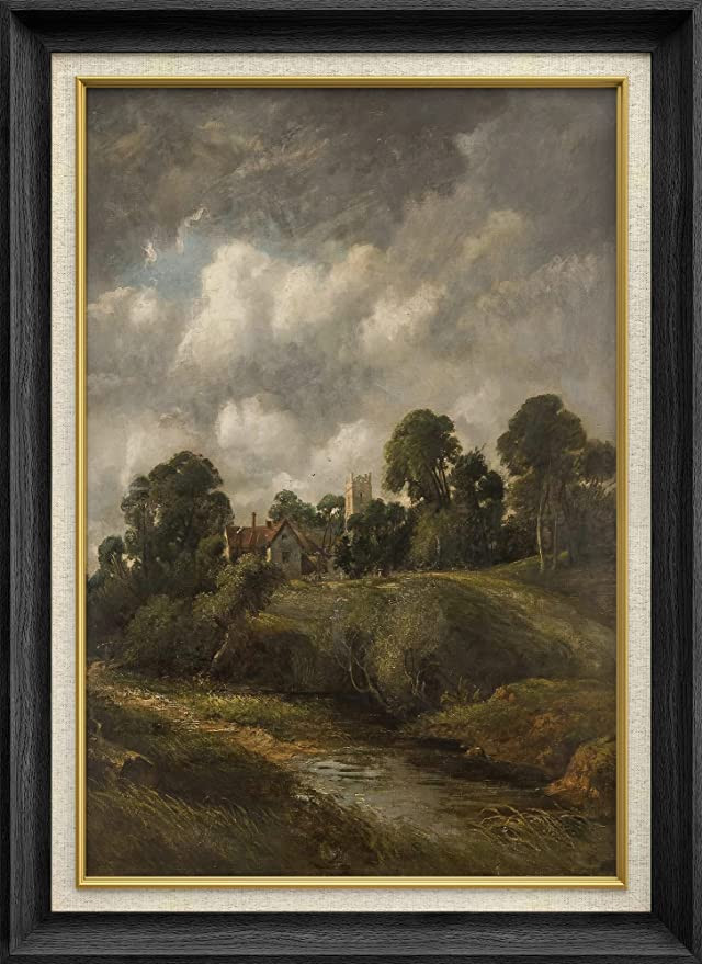 SIGNWIN Premium Frame Art The Glebe Farm by Artist John Constable Classical Historical Illustrati... | Amazon (US)